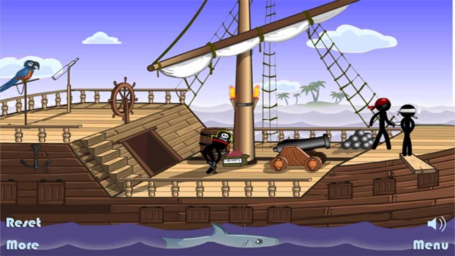 Pirate Ship Death - Stickman Edition(圖2)-速報App