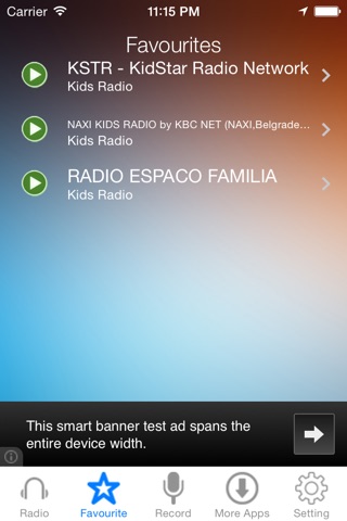 Kids Music Radio Recorder screenshot 3