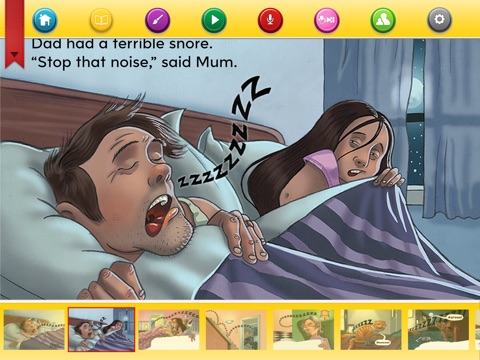 Dad's Snore - Ready to Read screenshot 4