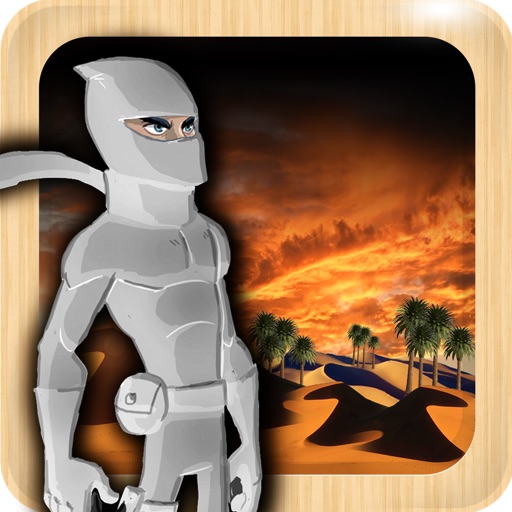 White Ninja Warrior Running - The Ultimate Jumping Sword in Shaolin iOS App