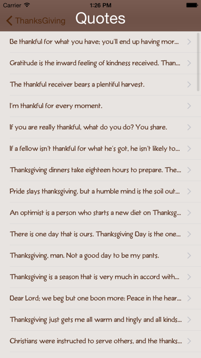 How to cancel & delete ThanksGiving Quotes & Messages from iphone & ipad 1