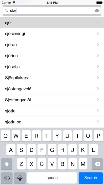 English Icelandic best dictionary translate - Enska íslenska besta orðabók þýðingar screenshot-4