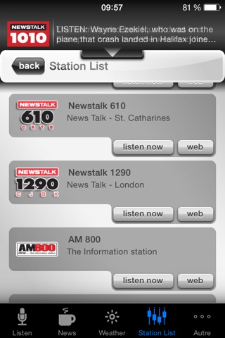 Bell Media Talk Radio screenshot 4