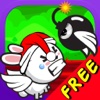 An Angry Rabbit Vs Flying Bombs Christmas Edition - Free