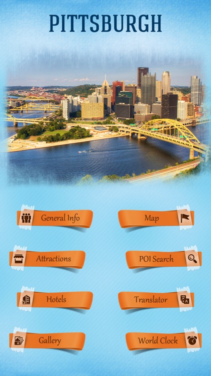 Pittsburgh City Offline Travel Guide