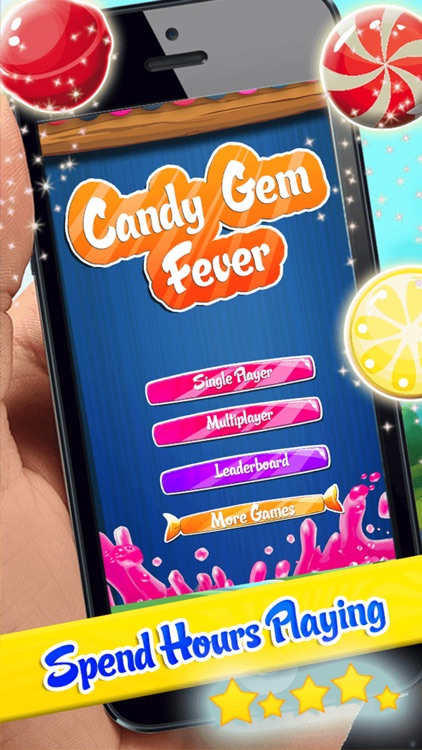 Candy Gem Fever 2015 - Pop Fun Soda Candies Match 3 Puzzle Game