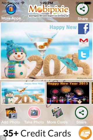 New Year eCard & Photo e-Cards screenshot 4