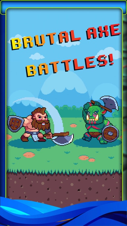 Dwarf Axe Attack - The 16 Bit Orc Killing Game