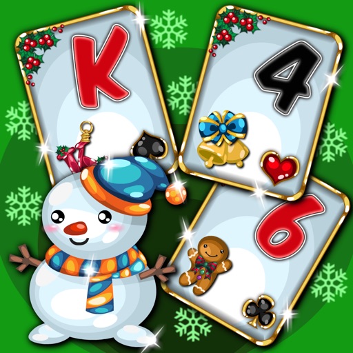 Christmas Solitaire - Tripeaks and Pyramid Winter Holiday Card Game iOS App