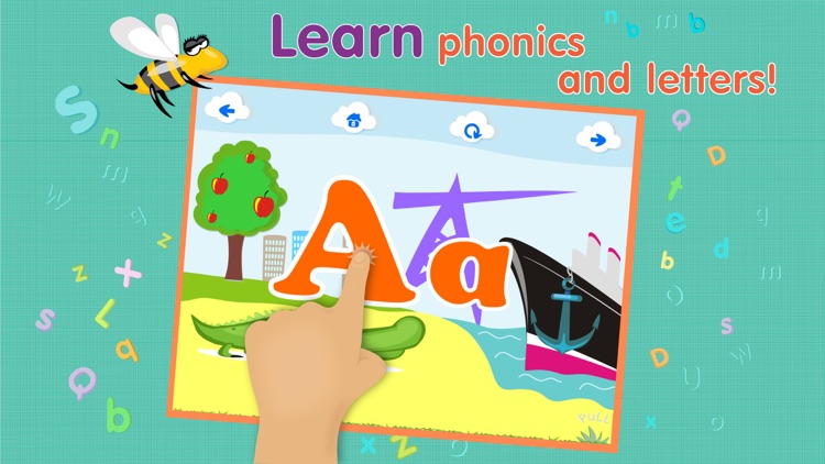 ABCs alphabet phonics games for kids based on Montessori learining approach screenshot-3
