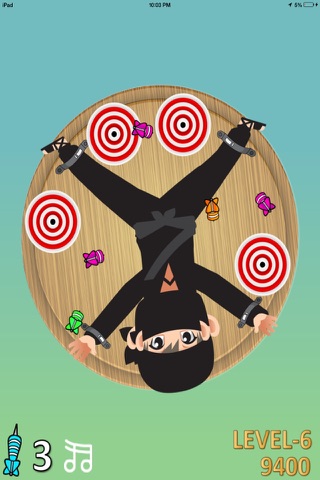 Darts Ninja - Be A Crazy Pro And Avoid The Clumsy Victim screenshot 4