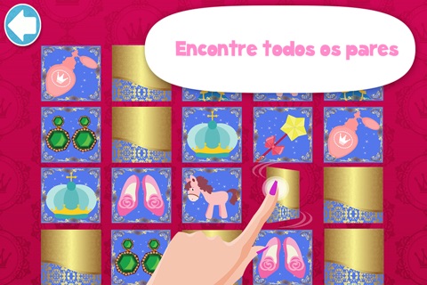 Play with Princess Zoe Memo Game for toddlers and preschoolers screenshot 3