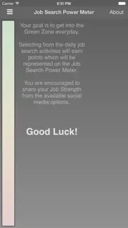 job search power meter iphone screenshot 2