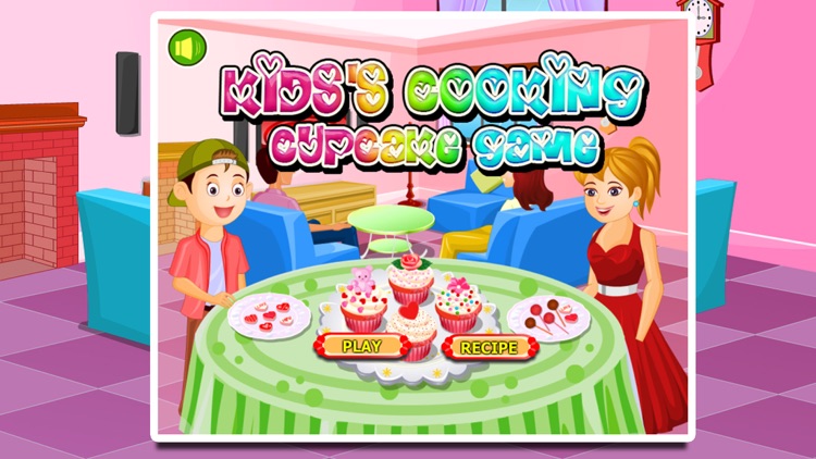 kids's cooking cupcake game