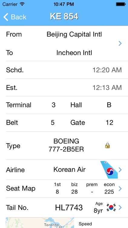 South Korea Airports - iPlane Flight Information