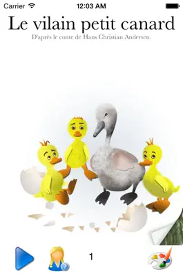 Game screenshot Le Livre Interactif du conte Le Vilain Petit Canard apk