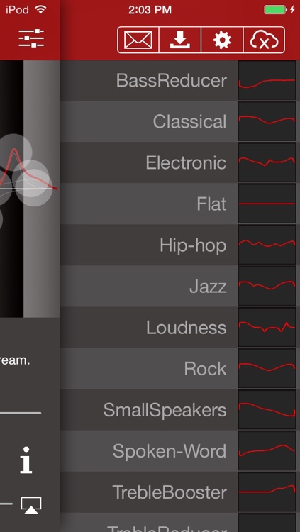 RadEQ - Equalizer for Streaming online Radio screenshot-4