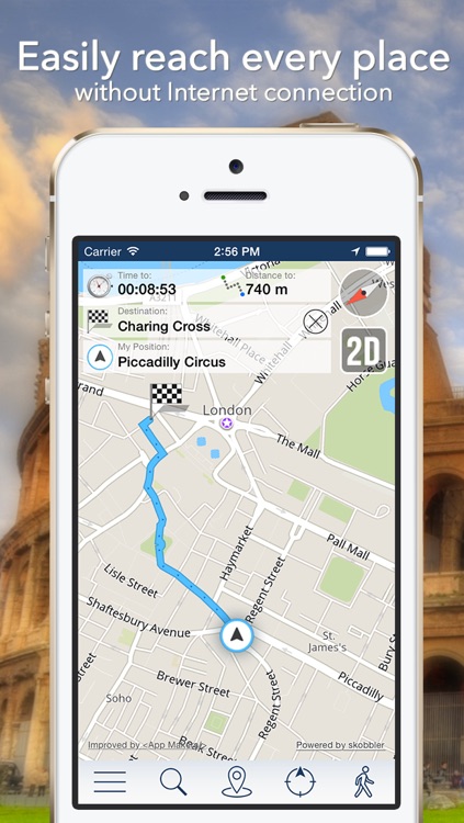 Iran Offline Map + City Guide Navigator, Attractions and Transports
