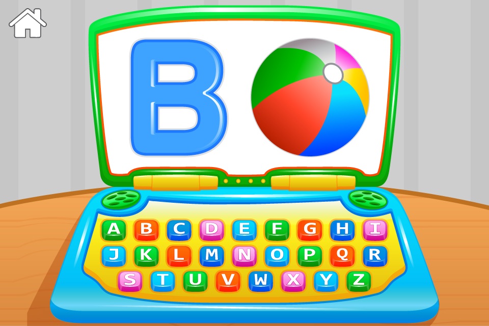 My First ABC Laptop - Learning Alphabet Letters Game for Toddlers and Preschool Kids screenshot 4