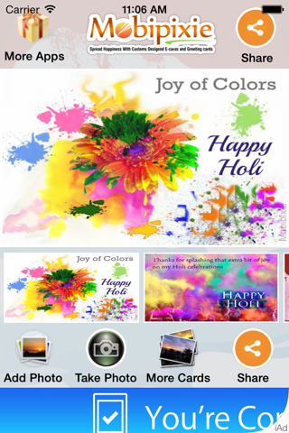 Free Holi eCards & Greetings screenshot 3