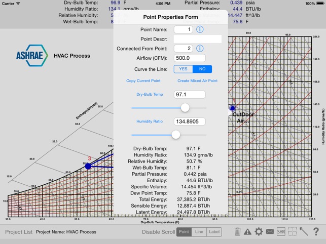 HVAC Psychrometric Chart(圖3)-速報App