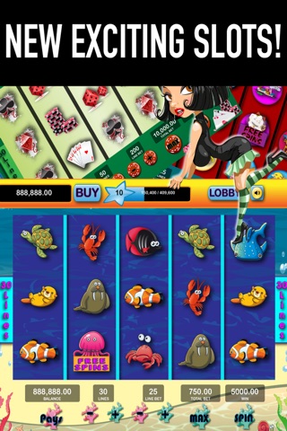 Slots Hysteria - Free Classic Vegas style Slot Machines screenshot 3