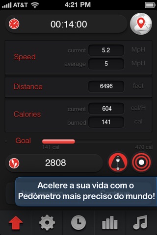 Pedometer Pro Runner screenshot 2