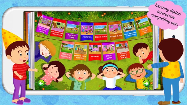 Book of Manners by Story Time for Kids(圖4)-速報App