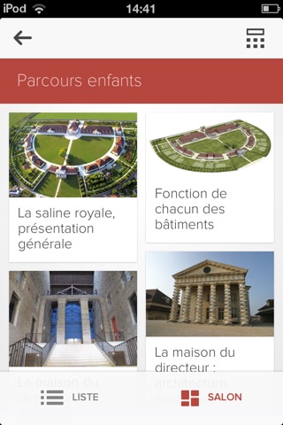 Parcours enfants, Saline Royale d'Arc et Senans screenshot 2