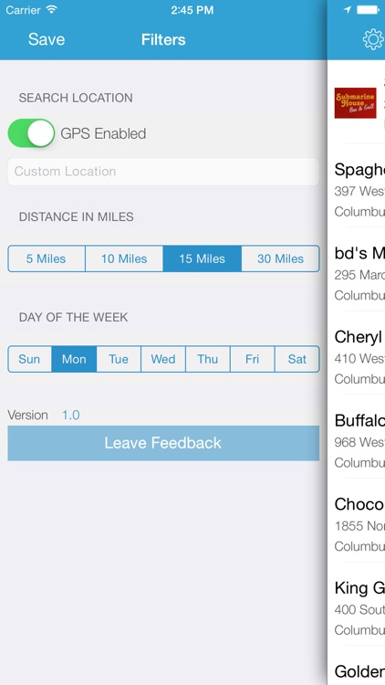 Kids Eat Free - Restaurant Finder