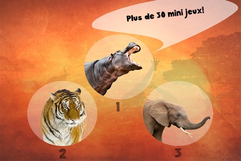 Play with Wildlife Safari Animals Sound game Game photo for toddlers and preschoolers screenshot 2