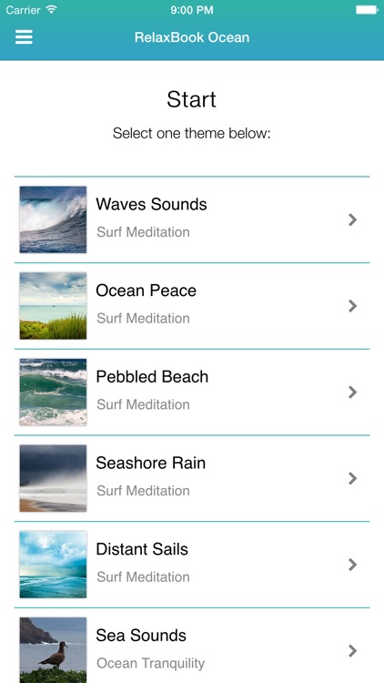 RelaxBook Ocean - Sleep sounds for you to relax with waves, ocean, birds and more