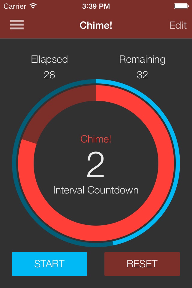 Chime Squirrel - Recurring chime / alarm / timer to help you be more productive screenshot 2