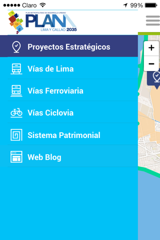 Proyectos Lima 2035 screenshot 3