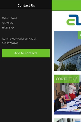 Aylesbury College screenshot 2