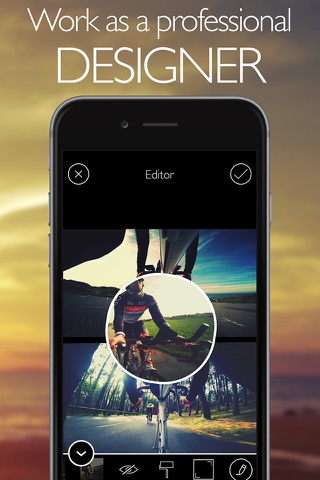 PhotoShoot Selfie Original - Selfie timer, burst mode & Photo editing to make awesome collages screenshot 2
