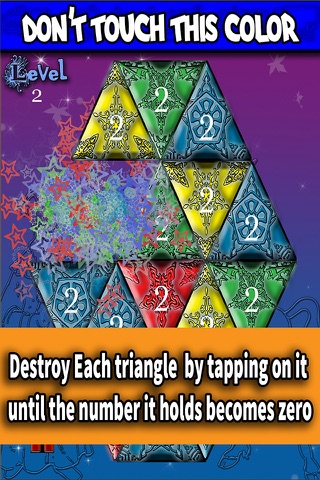 Colors Skip - Triangle Challenge screenshot 3