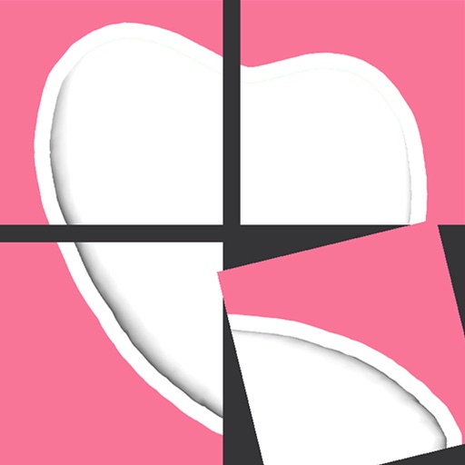 Rotate Heart Cookie Puzzle icon