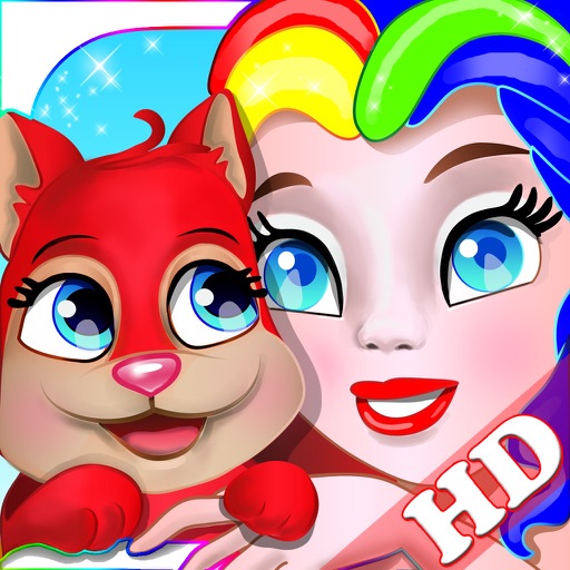 Royal Pets - Coloring Book for Kids with Littlest Animals Shop HD