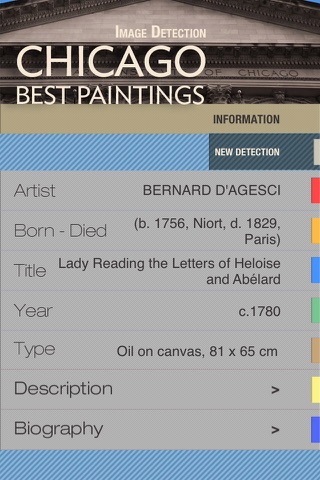 Chicago Best Paintings ID audio guide screenshot 3