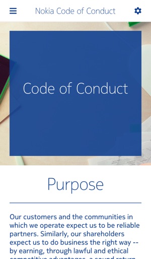 Nokia Code of Conduct(圖2)-速報App