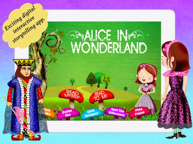 Alice in Wonderland for children by Stor