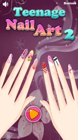 Game screenshot Teenage Nail Art 2 hack