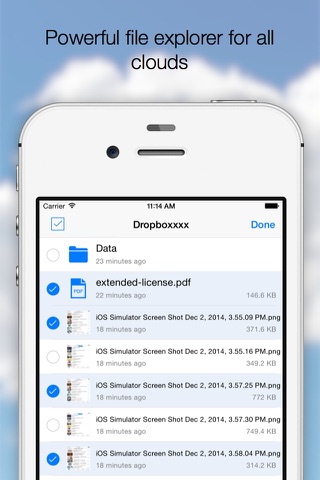 AirFile Pro - Cloud Manager for Dropbox and OneDrive screenshot 3