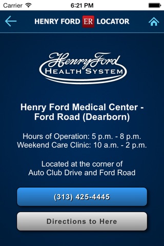 Henry Ford Get Care Now screenshot 3