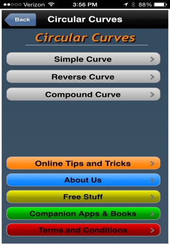 Circular Curves screenshot 2