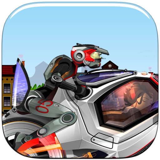 Run Like Robot Warfare - A Real Steel Cop Driving For A War Simulation FREE by Golden Goose Production icon