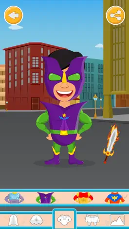 Game screenshot Super Hero Dress up Game Free hack