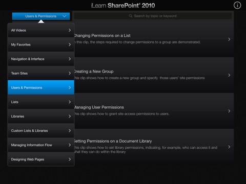 IIL iLearn: Microsoft SharePoint 2010 screenshot 2