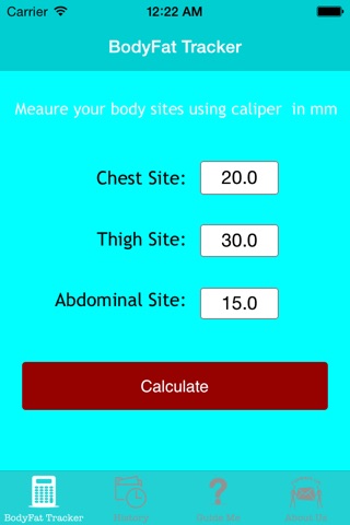 BodyFat - Tracker screenshot 2
